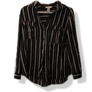 Striped Button-Up, H&M